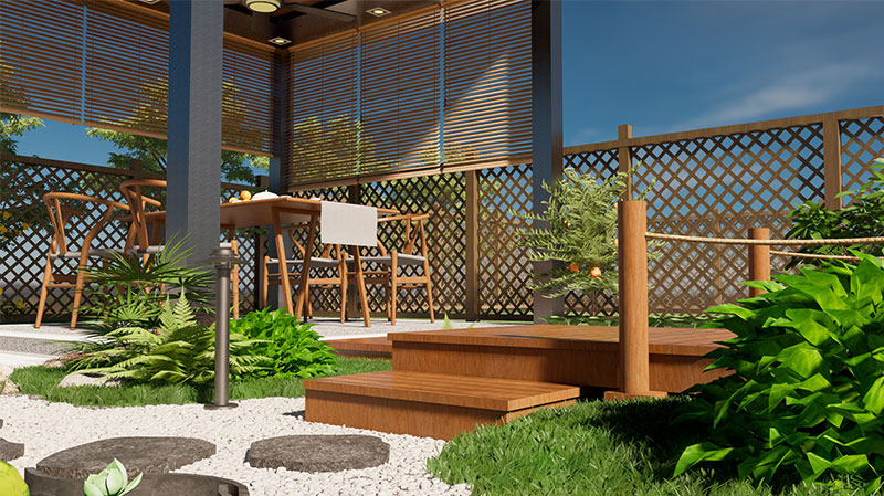 日式庭院景觀設(shè)計(jì)